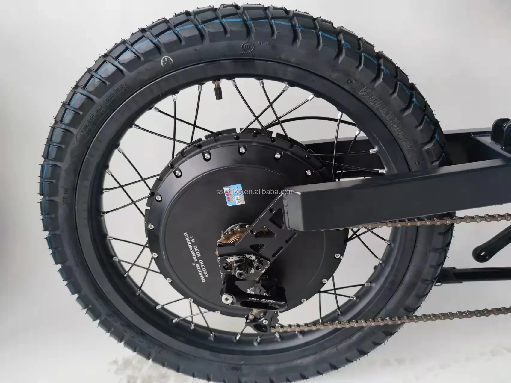 QS273電動バイク/自転車変換キット、8000W/1200 - 12000W Electric Motorcycle Hub Motor のレビューと価格