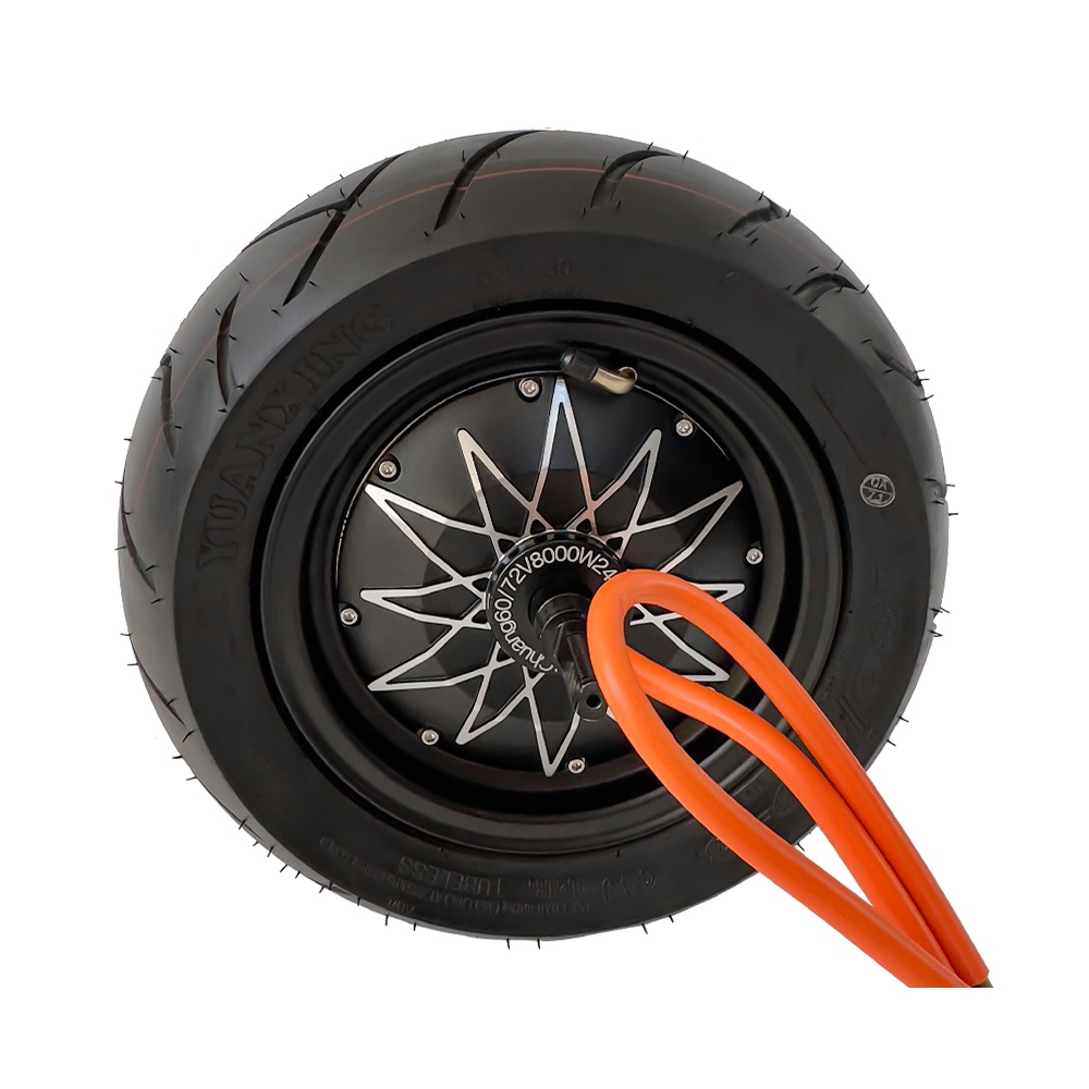 8000Wダブルアクスルブラシレス電動スクーターハブモーター - 72V 8000W Brushless Hub Motor のレビューと価格